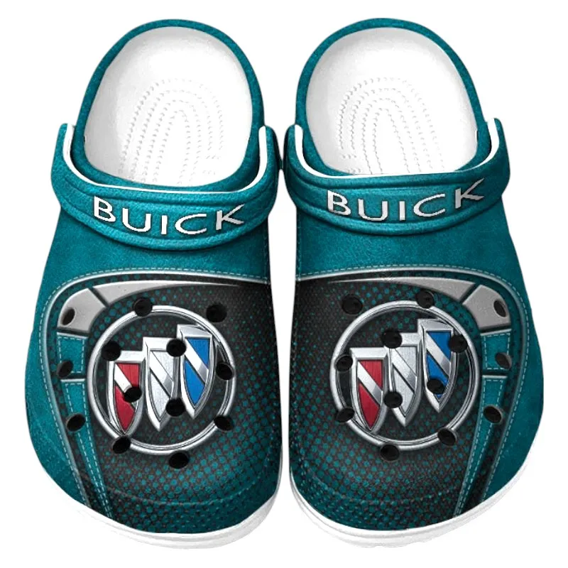 Automotive Theme Luxury Car Clog with Full Print Design, Stylish Everyday Comfort for Car Enthusiasts CAR177 - Cyan