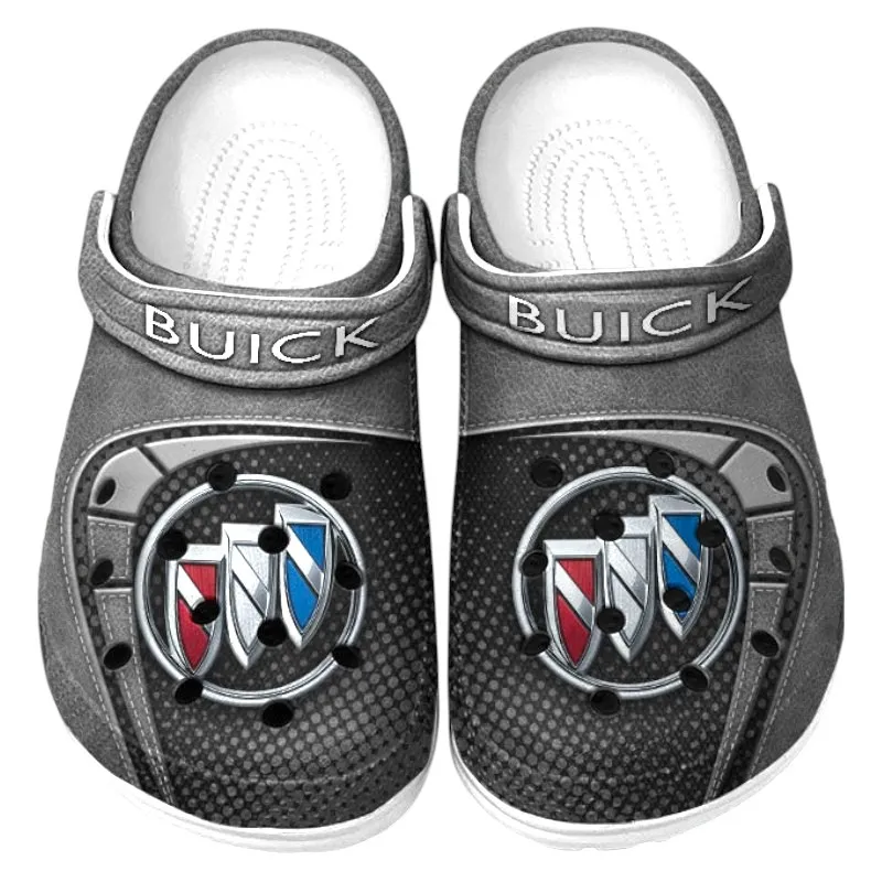 Gray Custom Premium Sedan All Over Print Clog, Car Culture Inspired Footwear Gift for Men and Women CAR177