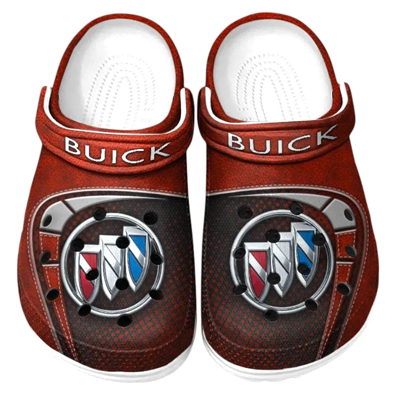 Custom Mid-Size SUV All Over Print Clog, Comfortable Slip-On Shoes for Everyday Wear CAR177 - Red