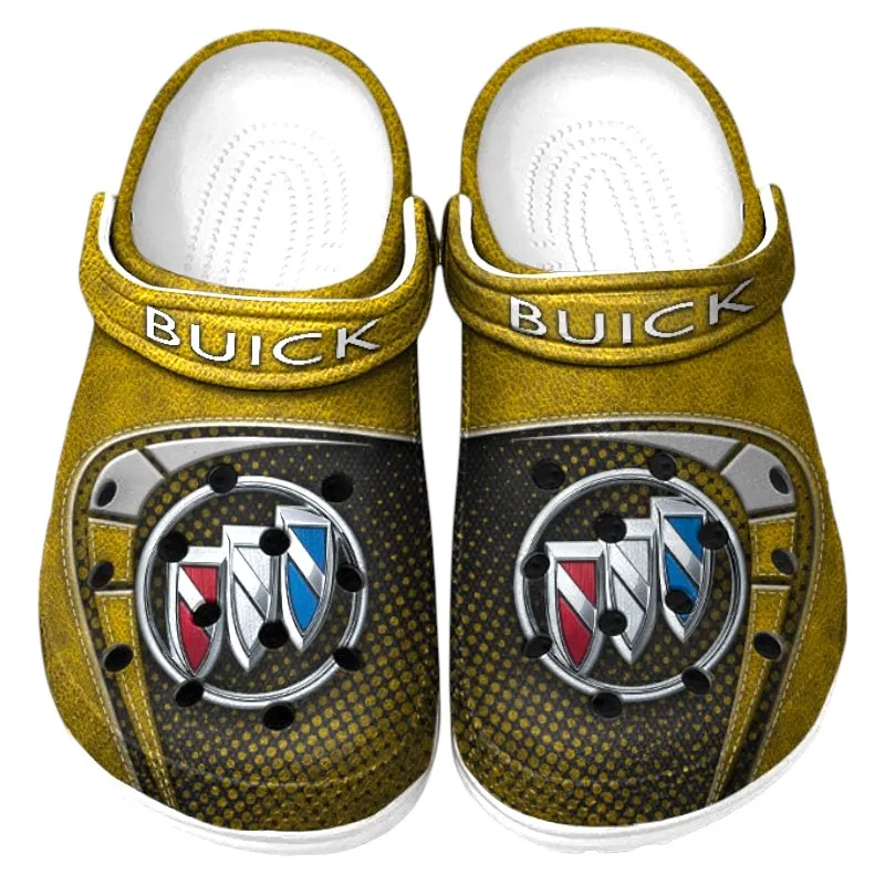 All Over Print Full-Size Sedan Clog, Automotive Lifestyle Inspired Shoes for Car Enthusiasts CAR177 - Yellow