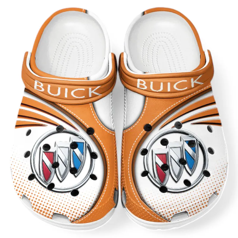 Orange Custom Premium Sedan All Over Print Clog, Car Culture Inspired Footwear Gift for Men and Women CAR181