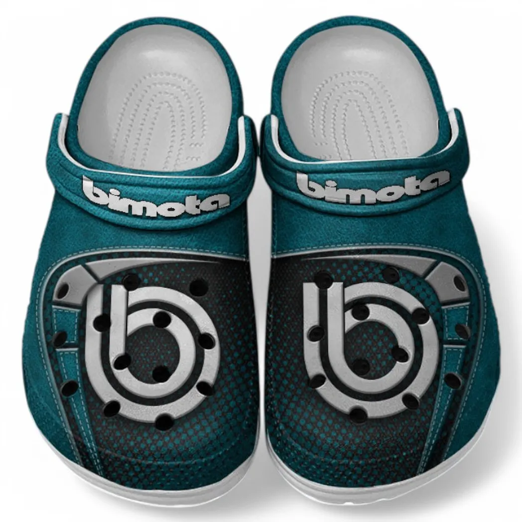 High-End Track Bike Culture Clog, Stylish All Over Print Lightweight Shoes for Auto Fans and Streetwear Style CAR183 - Cyan