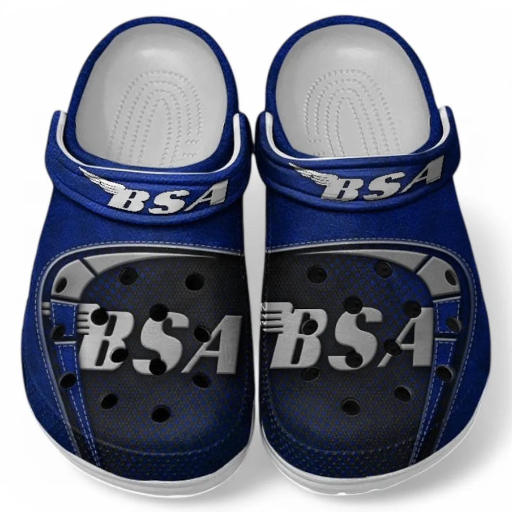 Automotive Theme Utility Vehicle Clog with Full Print Design, Stylish Everyday Comfort for Car Enthusiasts CAR183 - Blue