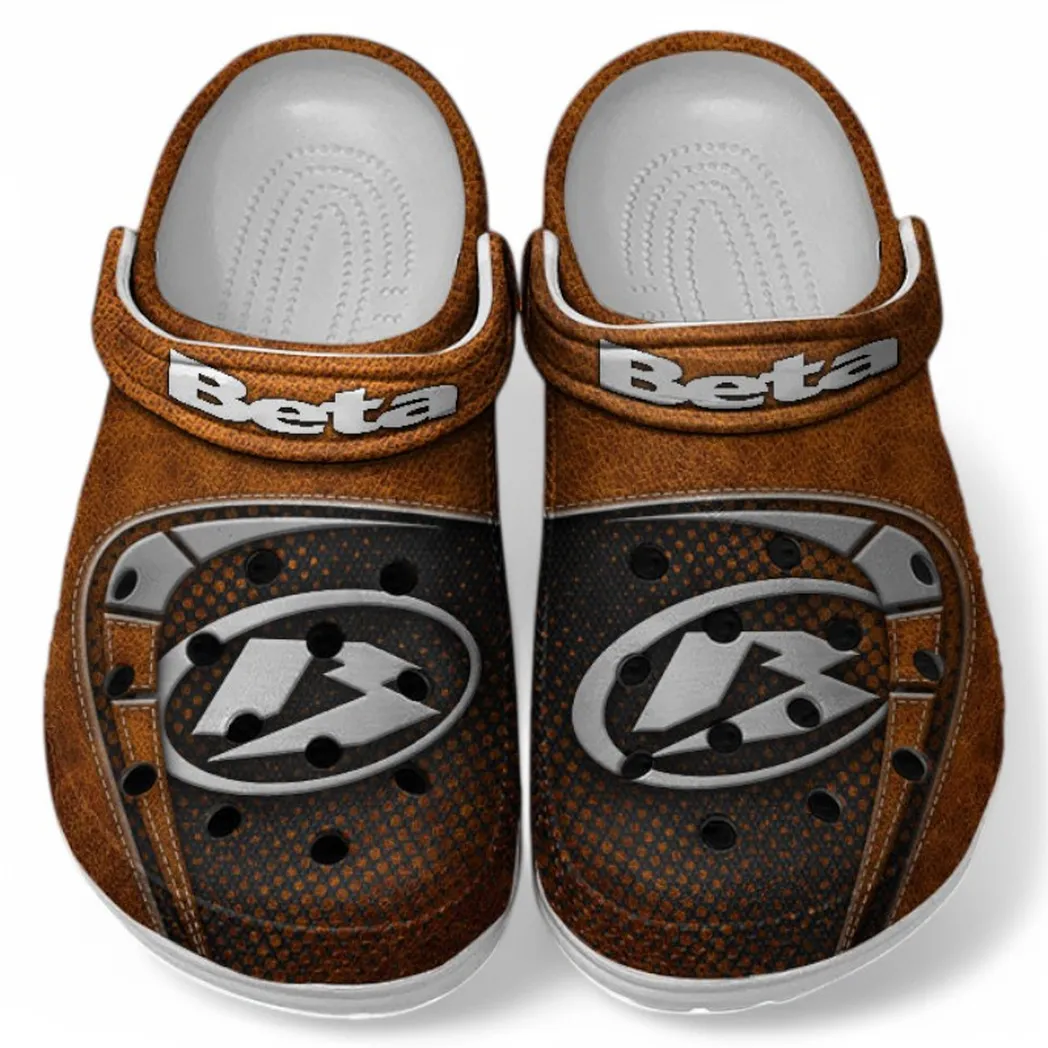 Custom Dual-Sport Motorcycle Inspired Clog All Over Print, Comfortable Slip-On Footwear for Auto Fans CAR183 - Orange