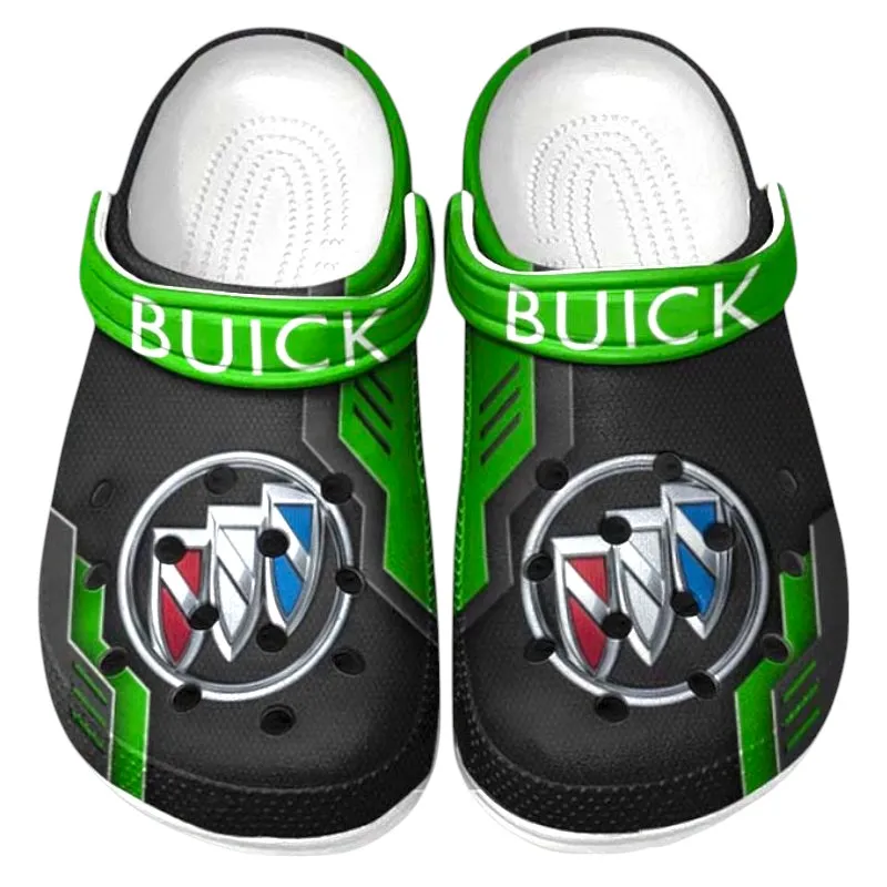 Green Edition American Luxury Vehicle Inspired All Over Print Clog, Perfect Gift Footwear for Automotive Enthusiasts CAR185