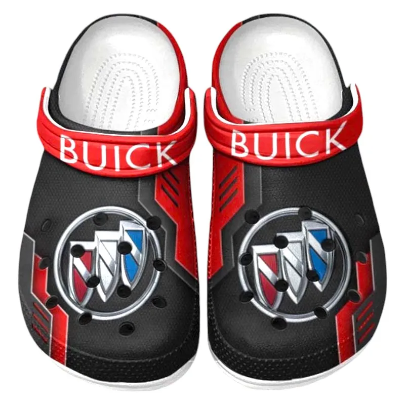 Automotive Theme Luxury Car Clog with Full Print Design, Stylish Everyday Comfort for Car Enthusiasts CAR185 - Red