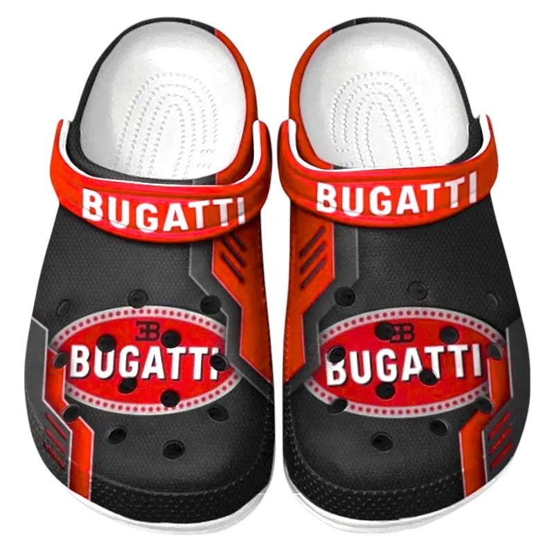 Red Edition Hypercar Inspired All Over Print Clog, Perfect Gift Footwear for Automotive Enthusiasts CAR185
