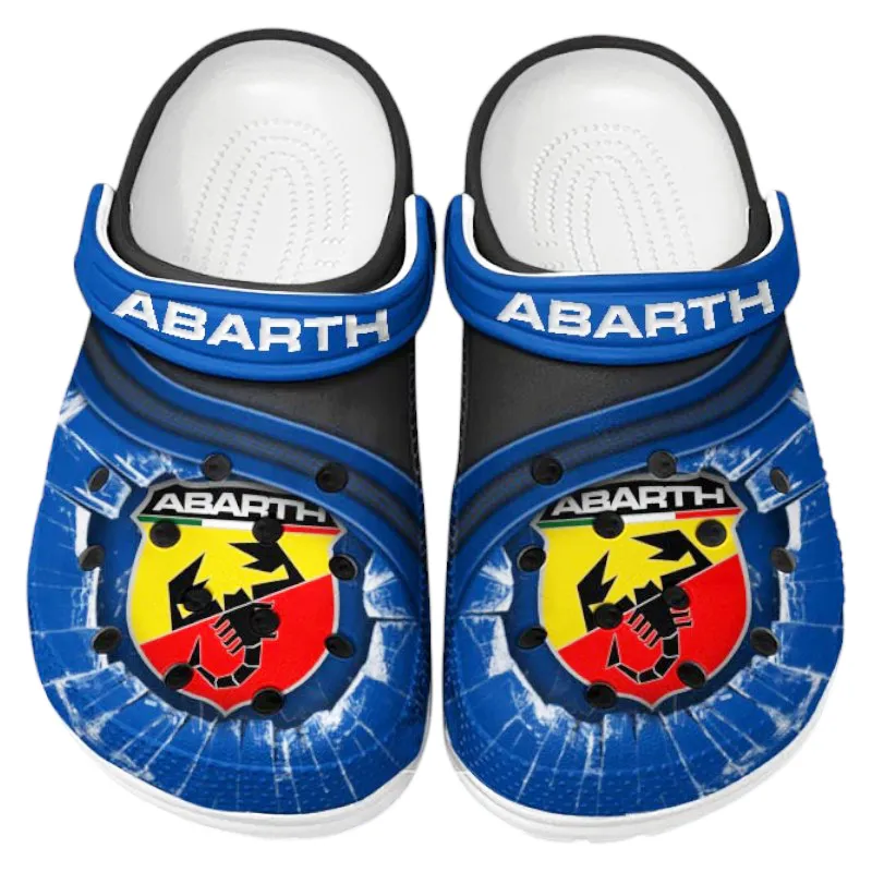 Blue Custom Hot Hatchback All Over Print Clog, Car Culture Inspired Footwear Gift for Men and Women CAR188