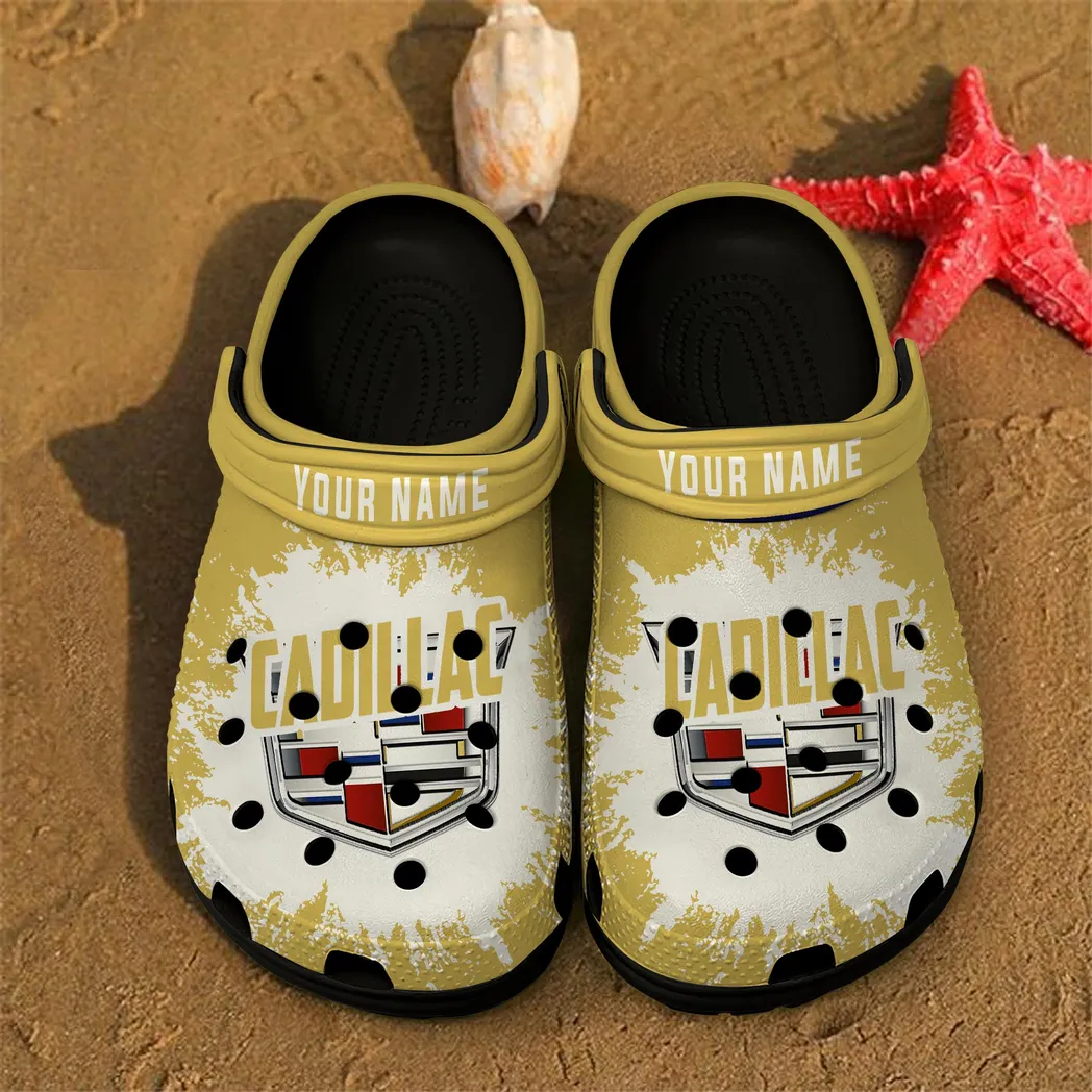 Personalized Executive Luxury Vehicle Design Clog, Full Print Slip-On Footwear Gift for Car Lovers DCAR46 - Black