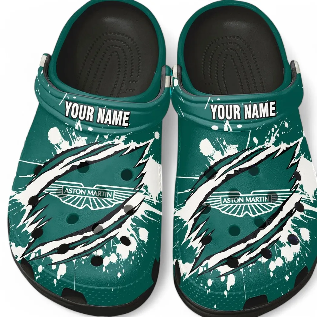 Custom Road Bike Inspired Clog All Over Print, Comfortable Slip-On Footwear for Auto Fans CAR560 - Black