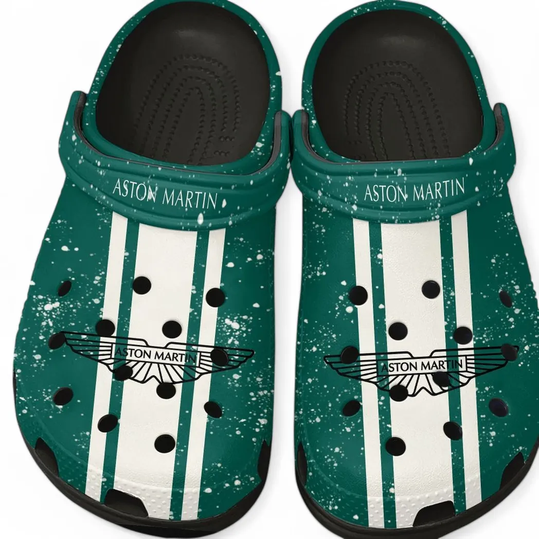 Two-Wheeler Lover’s All Over Print Clog, Slip-On Shoes for Daily Comfort and Garage Style CAR620 - Black
