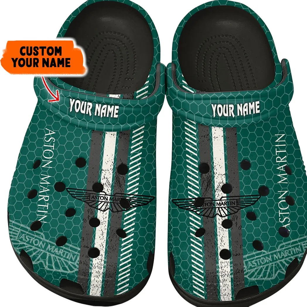 Custom Elegant Grand Tourer All Over Print Clog, Comfortable Slip-On Shoes for Everyday Wear CAR820 - Black