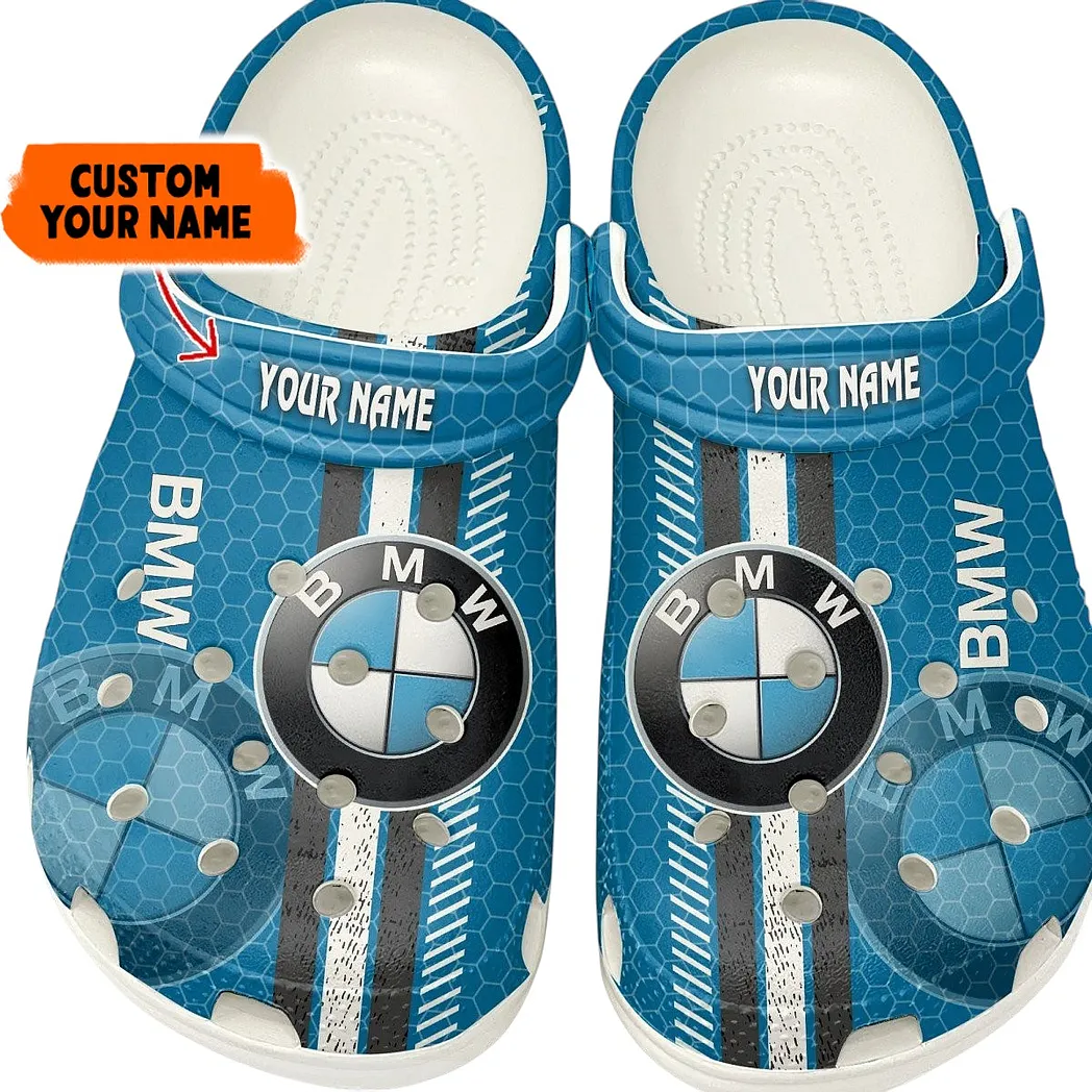Enduro Motorbike Lover’s All Over Print Clog, Slip-On Shoes for Daily Comfort and Garage Style CAR820 - White
