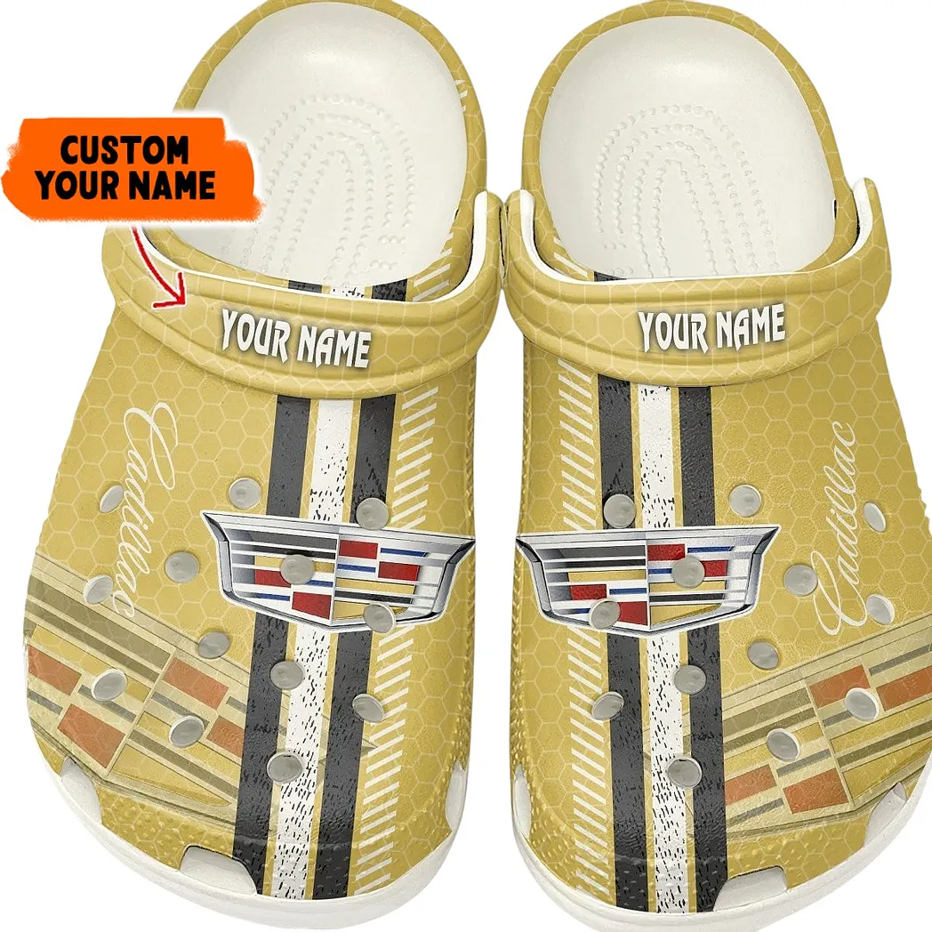 Automotive Theme Refined Classic Ride Clog with Full Print Design, Stylish Everyday Comfort for Car Enthusiasts CAR820 - White