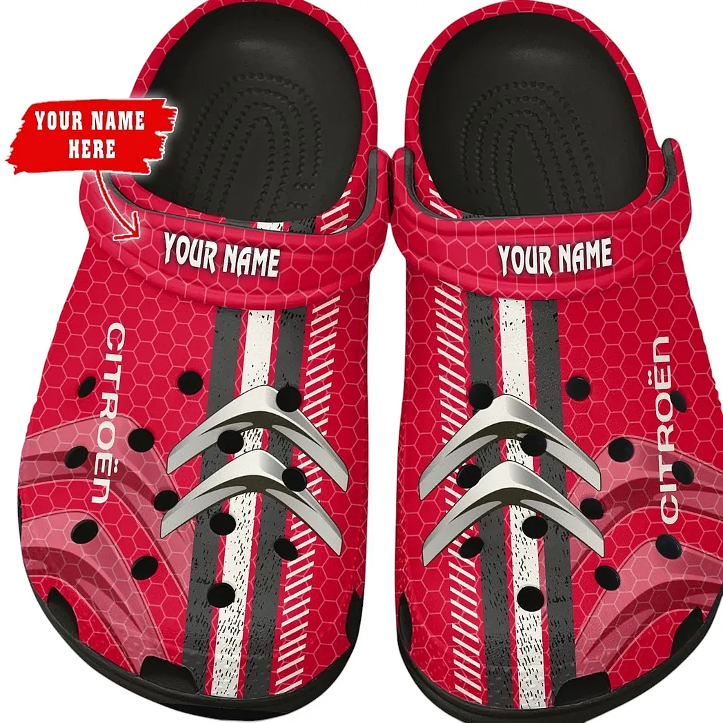 Black Edition European Car Inspired All Over Print Clog, Perfect Gift Footwear for Automotive Enthusiasts CAR820